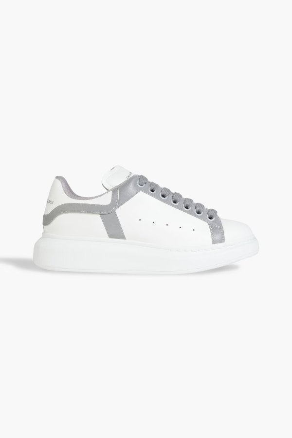 Larry two-tone leather sneakers