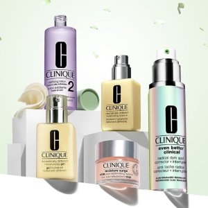 30% off + Full Size GiftDealmoon Exclusive: Clinique Sitewide Beauty Sale