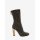 ‎Women‎'s ‎Black ‎ ‎Sculpted Heel Boot ‎ | Alexander McQueen