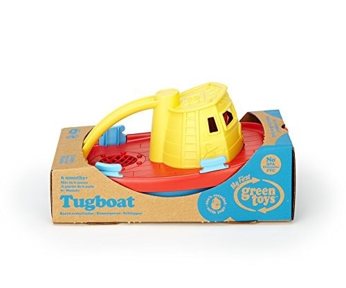 My First Tugboat - BPA, Phthalates Free Bath Toys for Kids, Toddlers. Toys and Games