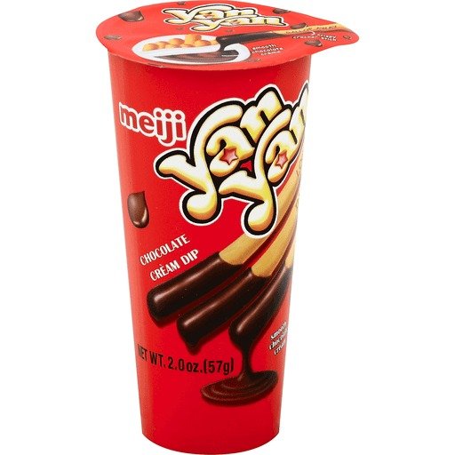 Meiji Yanyan Chocolate Creme Cracker Stick With Dip 2OZ