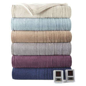 JCPenny Select MicroPlush Heated Blanket Sale