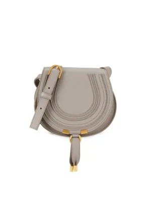 Marcie Leather Saddle Crossbody Bag