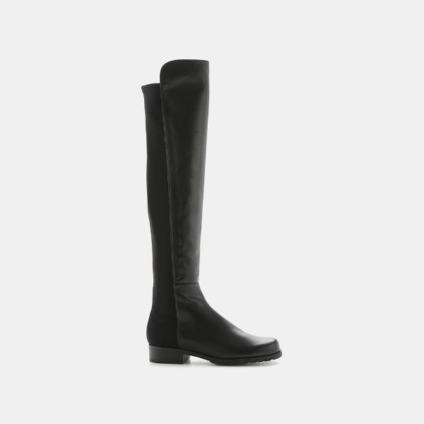 5050 Leather Over-the-Knee Boot