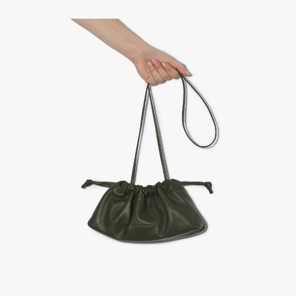 green 1.1 mini leather bag