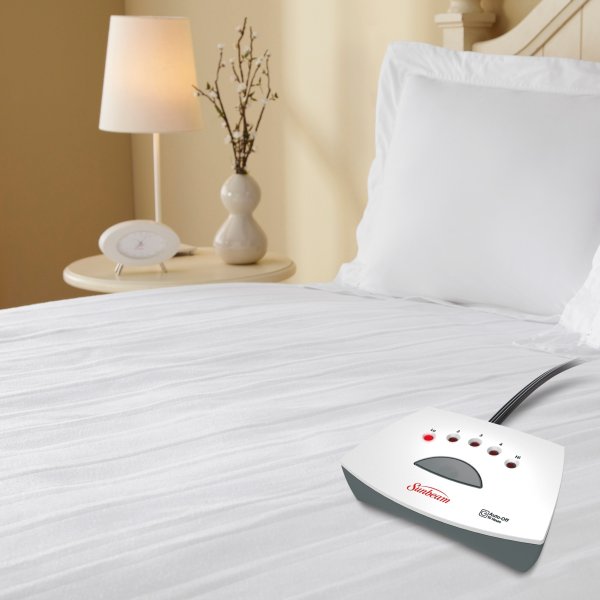 Heated Mattress Pad with 5 Heat Settings, Queen