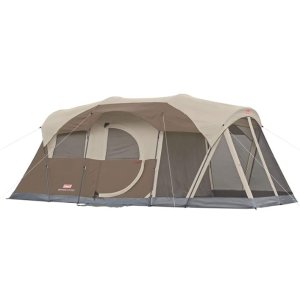 Coleman WeatherMaster 6-Person Tent with Screen Roommates
