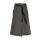 Apron Double-Faced Wool Midi Wrap Skirt