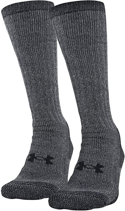 Under Armour Adult Hitch ColdGear Boot Socks, 2-pairs