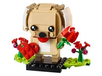 Valentine's Puppy - 40349 | BrickHeadz | LEGO Shop