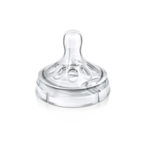 Philips AVENT BPA Free Natural Newborn Flow Nipples, 2-Pack