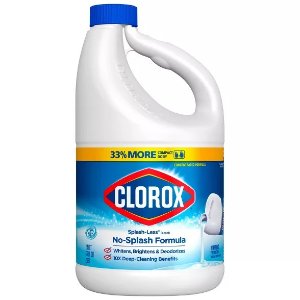 Clorox Splash-Less Liquid Bleach - Regular – 77oz
