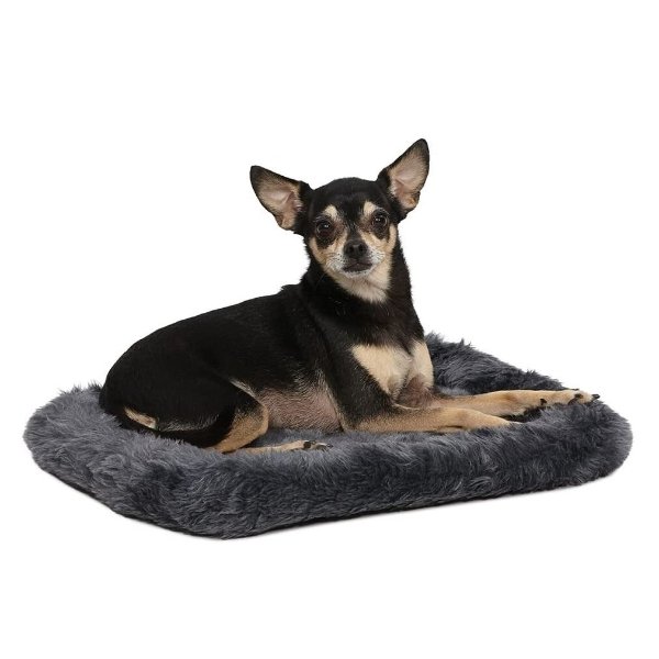MidWest Homes for Pets 18L-Inch Gray Dog Bed or Cat Bed