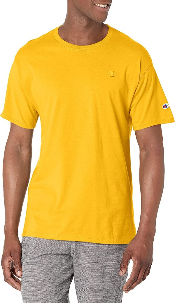Men's Unisex Cotton T-Shirt, Classic Tee, C Logo