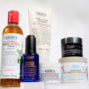 Kiehl's 科颜氏护肤大促！抢白泥面膜、金盏花水、淡斑精华