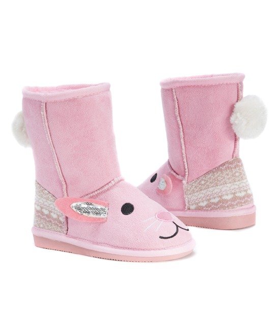 Pink Bonnie Bunny Boot - Girls