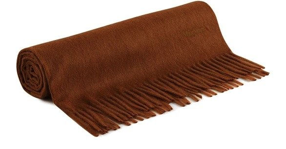 Camel hair scarf