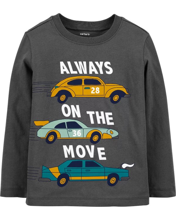 Always On The Move Car Jersey Tee