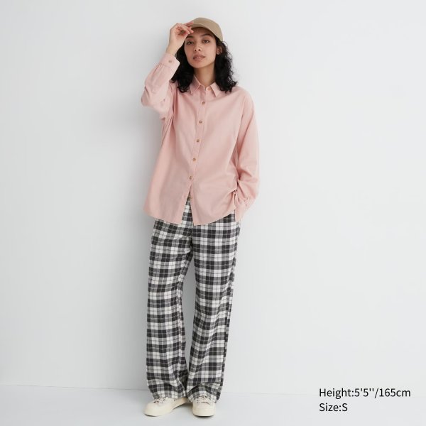 Flannel Checked Pants | UNIQLO US
