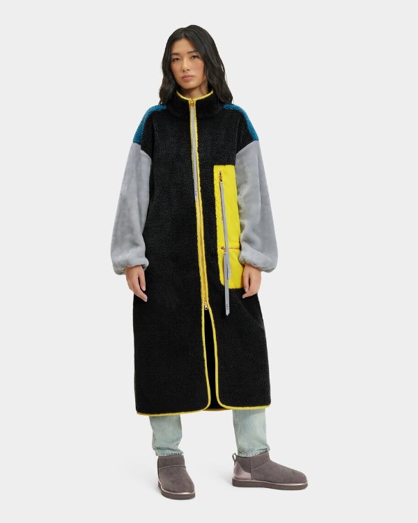 Marlene Sherpa Jacket Long | UGG®