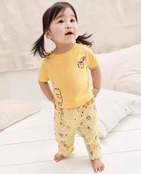 Disney Winnie the Pooh T-Shirt & Woven Pants Set