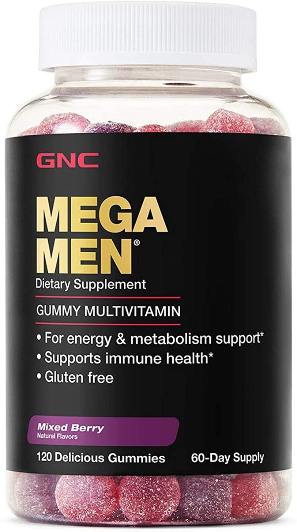 Mega Men Gummy Multivitamin - Mixed Berry