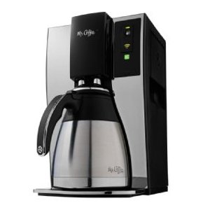 Mr. Coffee Smart Wifi-Enabled WeMo 10-Cup Optimal Brew Coffeemaker