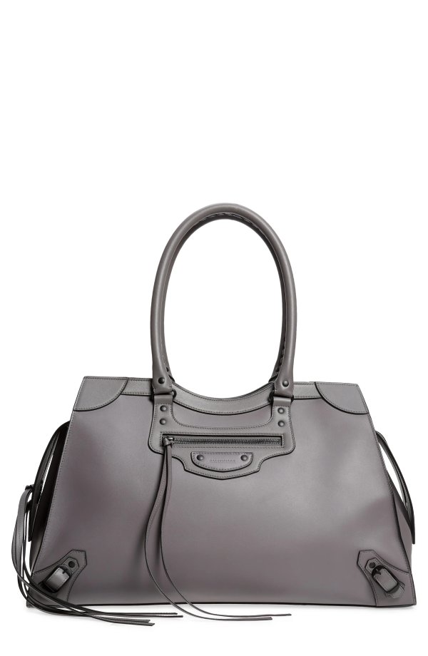 Neo Classic City Leather Weekend Tote