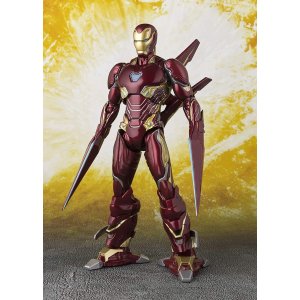 TAMASHII NATIONS Bandai S.H.Figuarts Iron Man MK-50 Nano Weapon Set