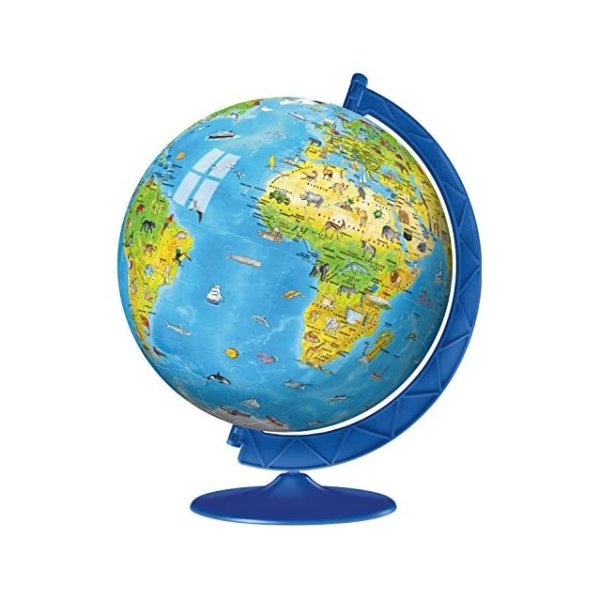 -Children's World Globe 3D Puzzle (180 pc)