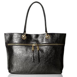 Tommy Hilfiger Camille Leather Tote Top Handle Bag