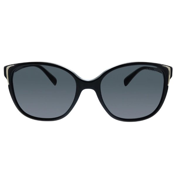 PR 01OS 1AB5S0 55mm Womens Square Sunglasses