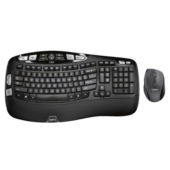 MK570 Comfort Wave Wireless Keyboard and Optical Mouse