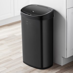 Mainstays Stainless Steel Motion Sensor Trash Can, 13.2 Gal