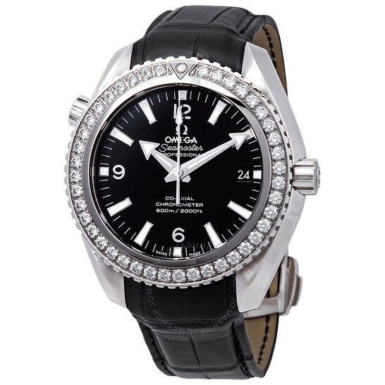 Seamaster Planet Ocean Automatic Diamond Black Dial Ladies 42mm Watch 232.18.42.21.01.001