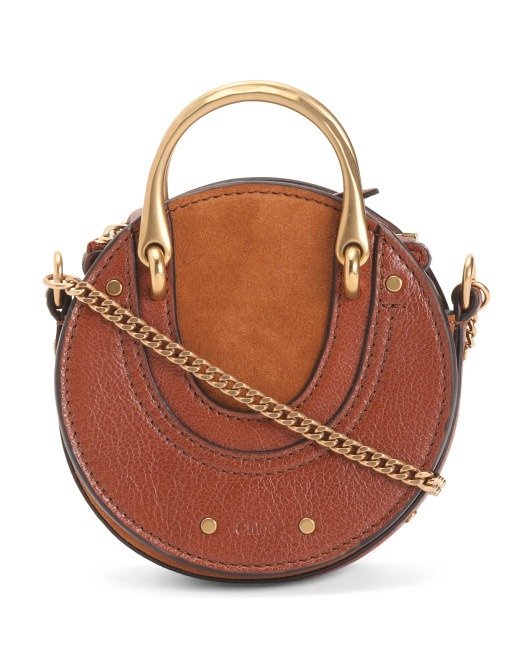 Made In Spain Pixie Mini Leather Crossbody