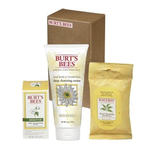 Burt's Bees 基础护肤三件套；清洁湿巾+深层清洁乳+敏感肌爽肤乳