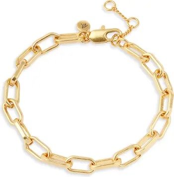 Edged Chain Bracelet
