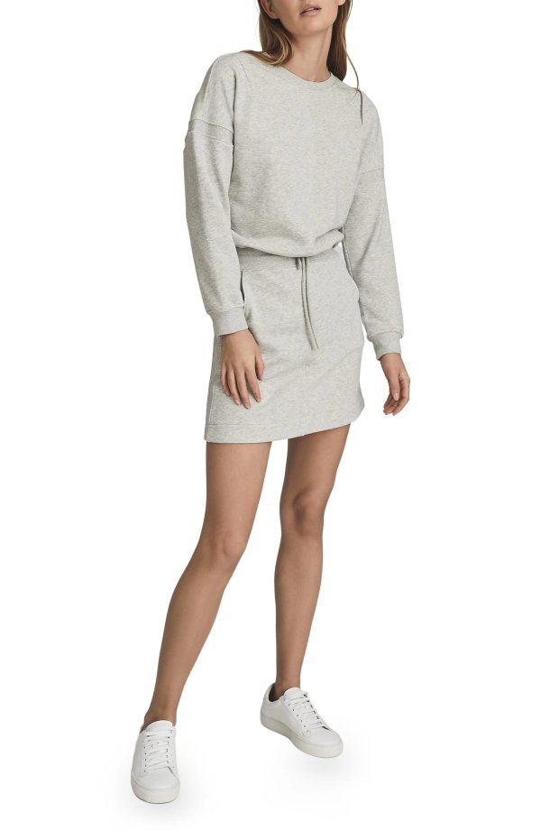 Jetta French Terry Long Sleeve Dress