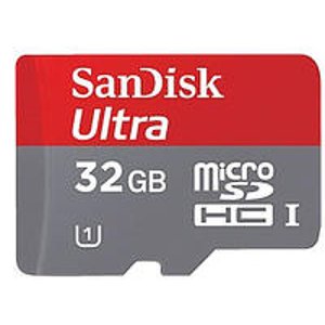 SanDisk 32GB Mobile Ultra microSD Card Class 10 Flash Memory Card