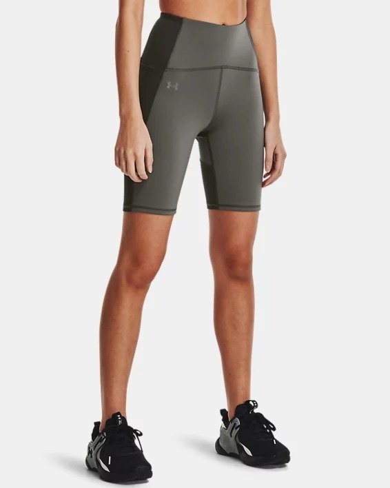 Women's UA RUSH™ HeatGear® No-Slip Waistband Bike Shorts