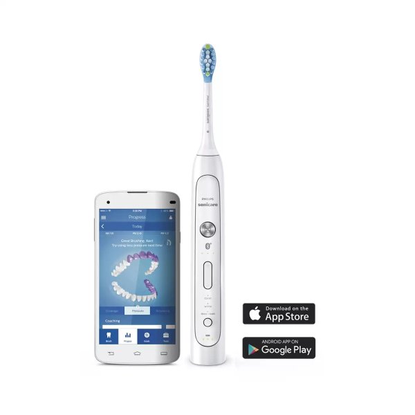 Buy the Sonicare Sonicare FlexCare Platinum Connected Sonic electric toothbrush with app HX9192/01 Sonic electric toothbrush with app