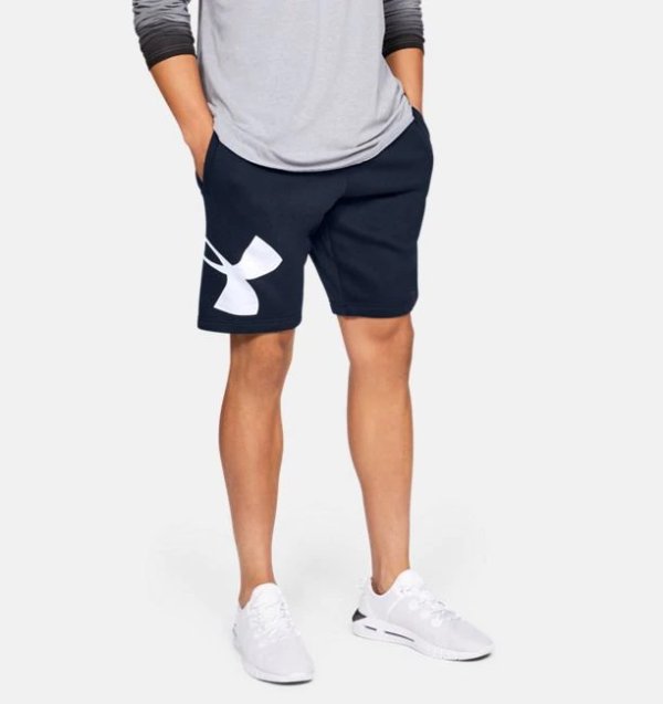 Men's UA Rival Fleece Logo Shorts | Under Armour US