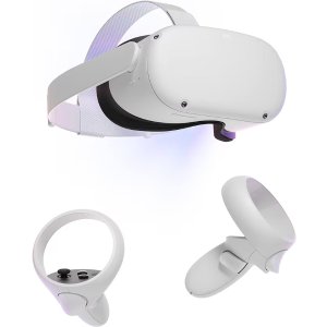 史低价！Meta Quest 2 VR头戴设备+手柄 128GB