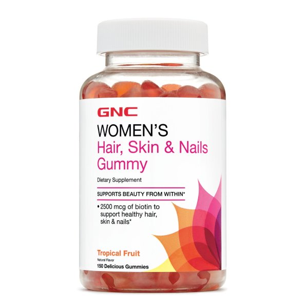 Women's Hair, Skin & Nails Gummy - Tropical Fruit