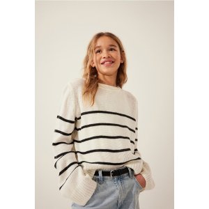 H&M新会员首单再享额外9折女大童毛衣