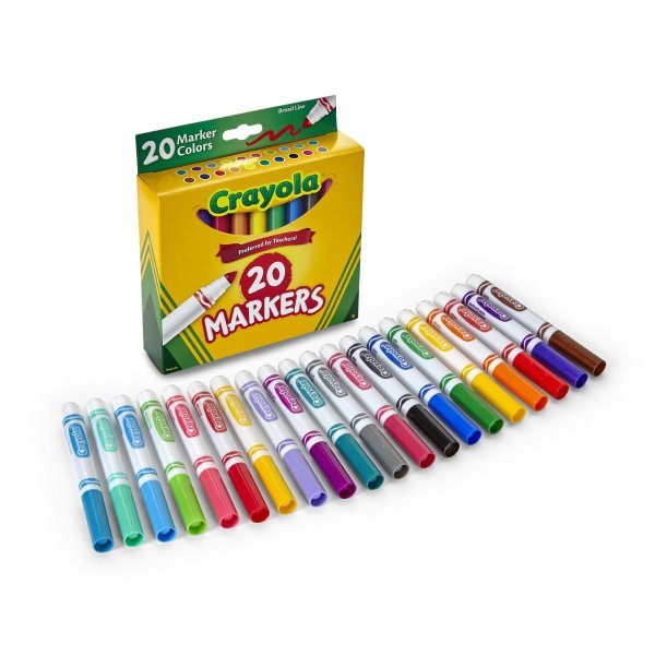 20 Count Broad Line Classic Markers
