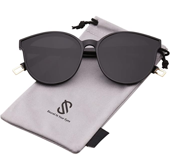 Fashion Round Sunglasses for Women Men Oversized Vintage Shades SJ2057
