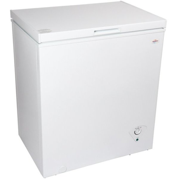 KTCF155 5.5 Cubic Foot (155 Liters) Chest Freezer with Adjustable Thermostat