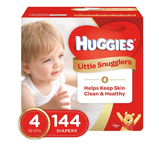 Little Snugglers 4号尿布144片